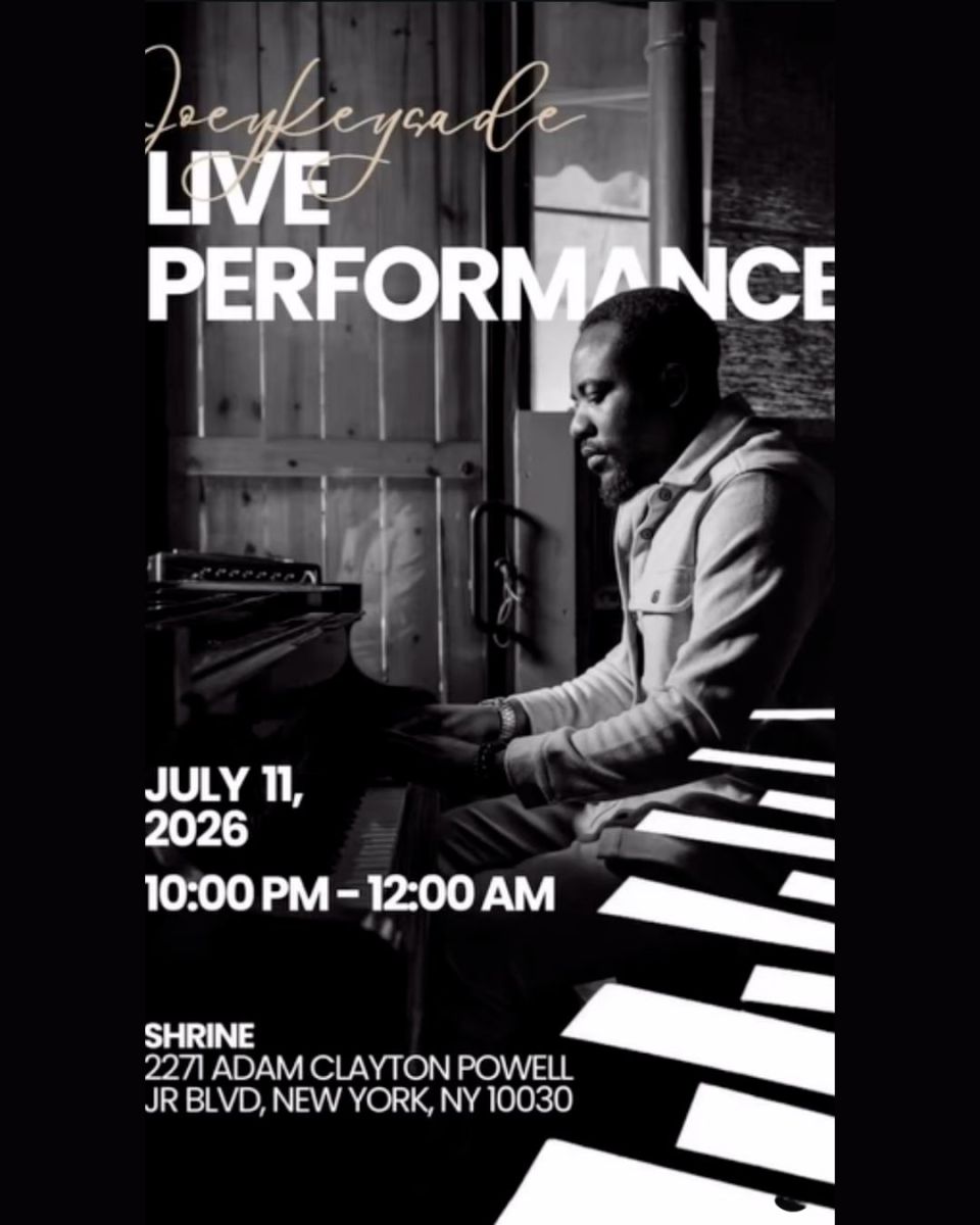 Joe Keys - Live Performance