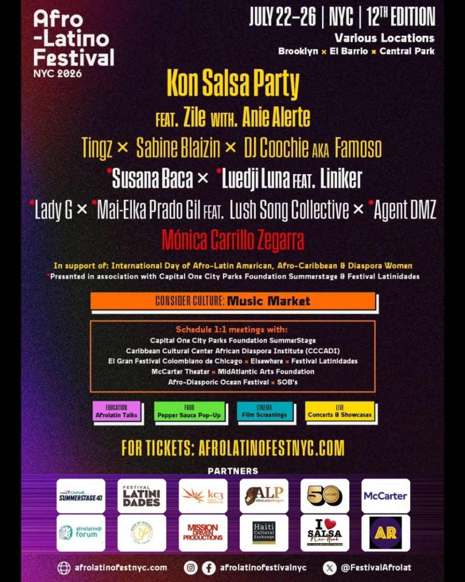 Afro-Latino Festival NYC 2026 - Consider Culture Music Market