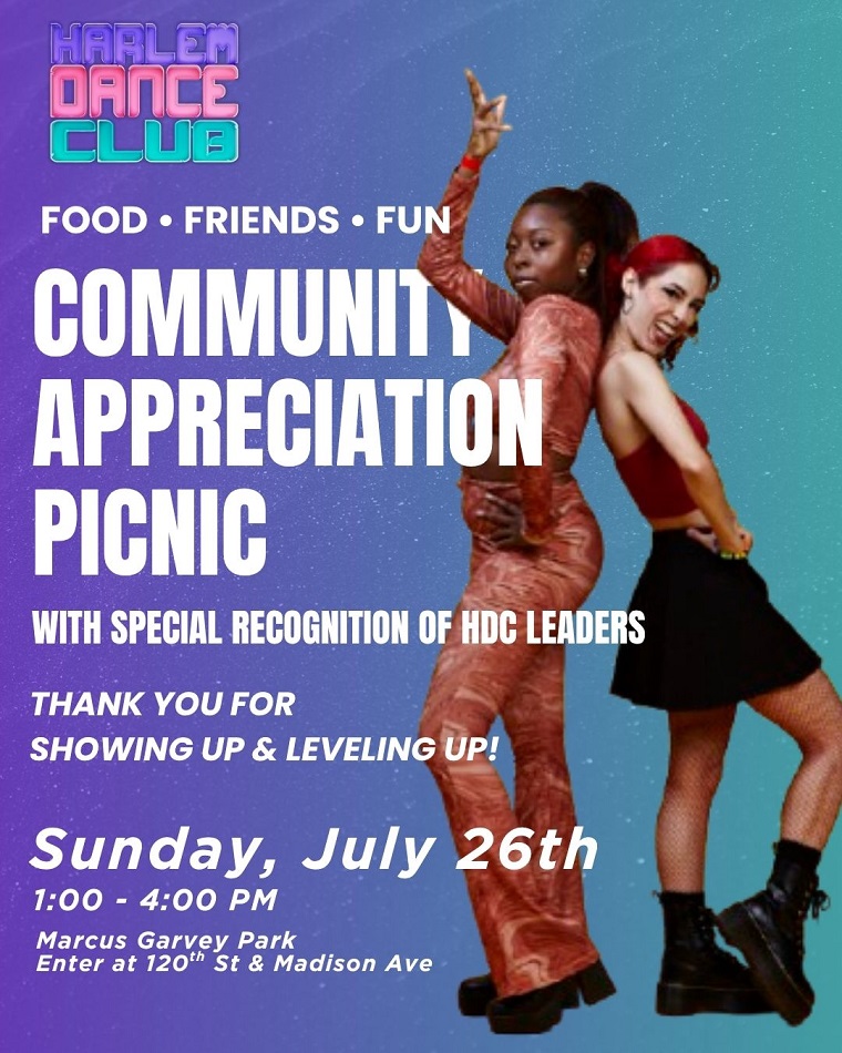 Harlem Dance Club Community Appreciation Picnic