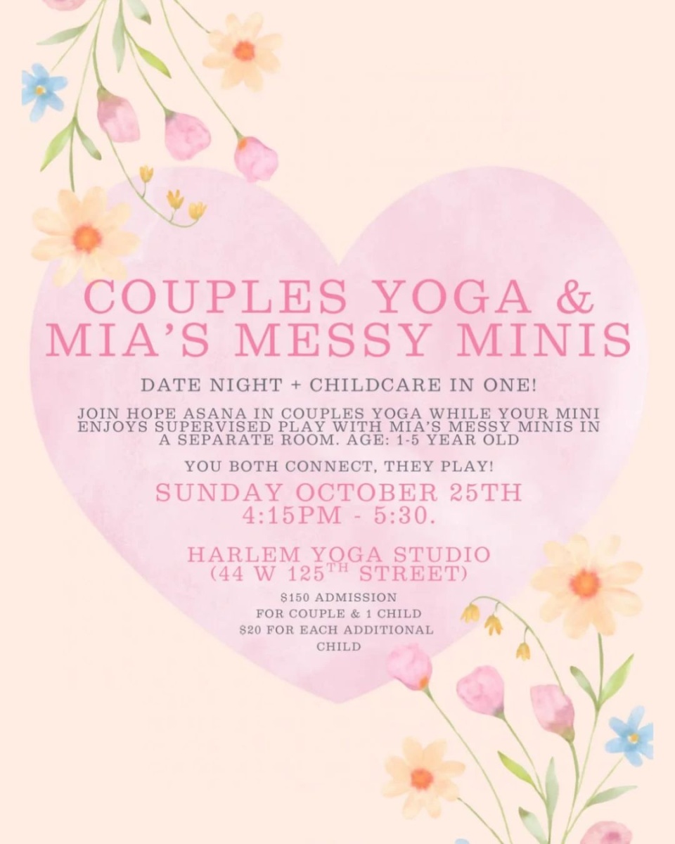 Couples Yoga & Mia's Messy Minis