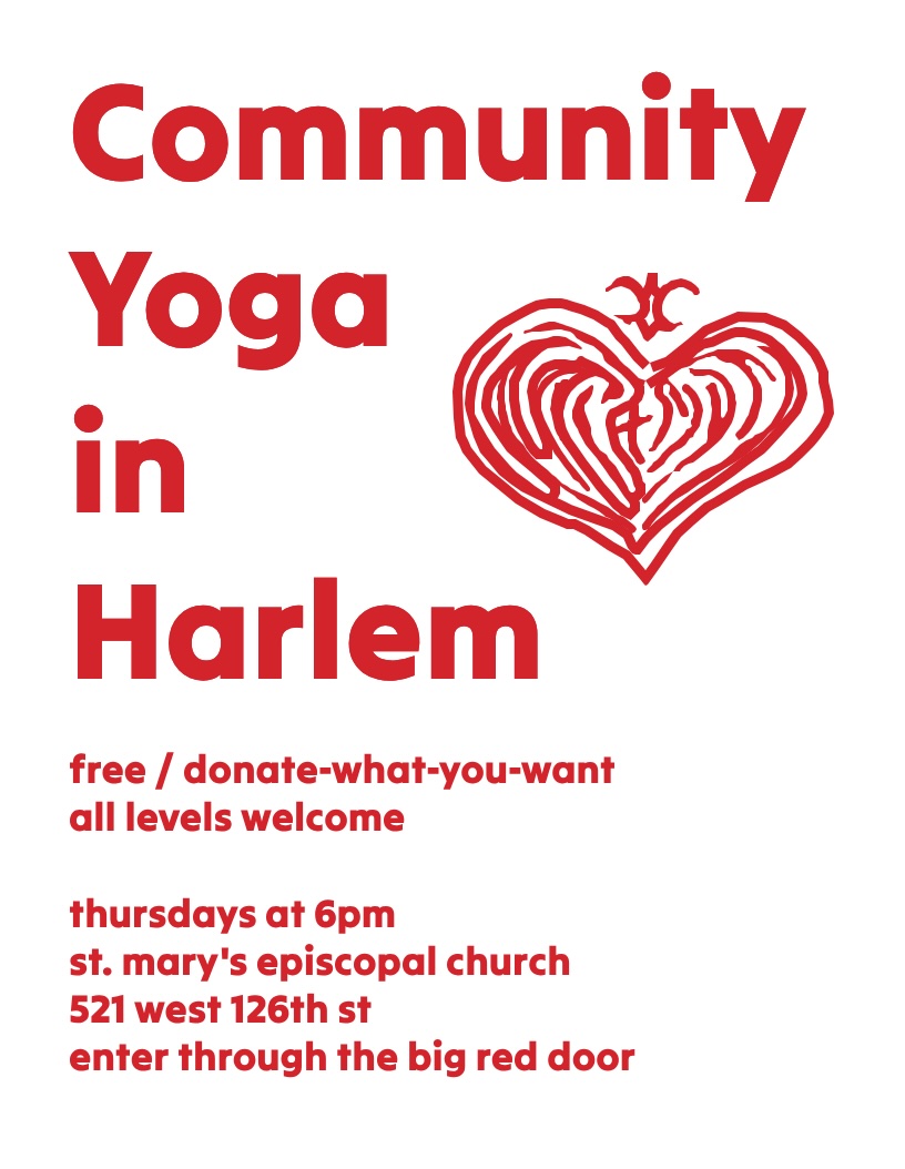 Community Yoga in Harlem